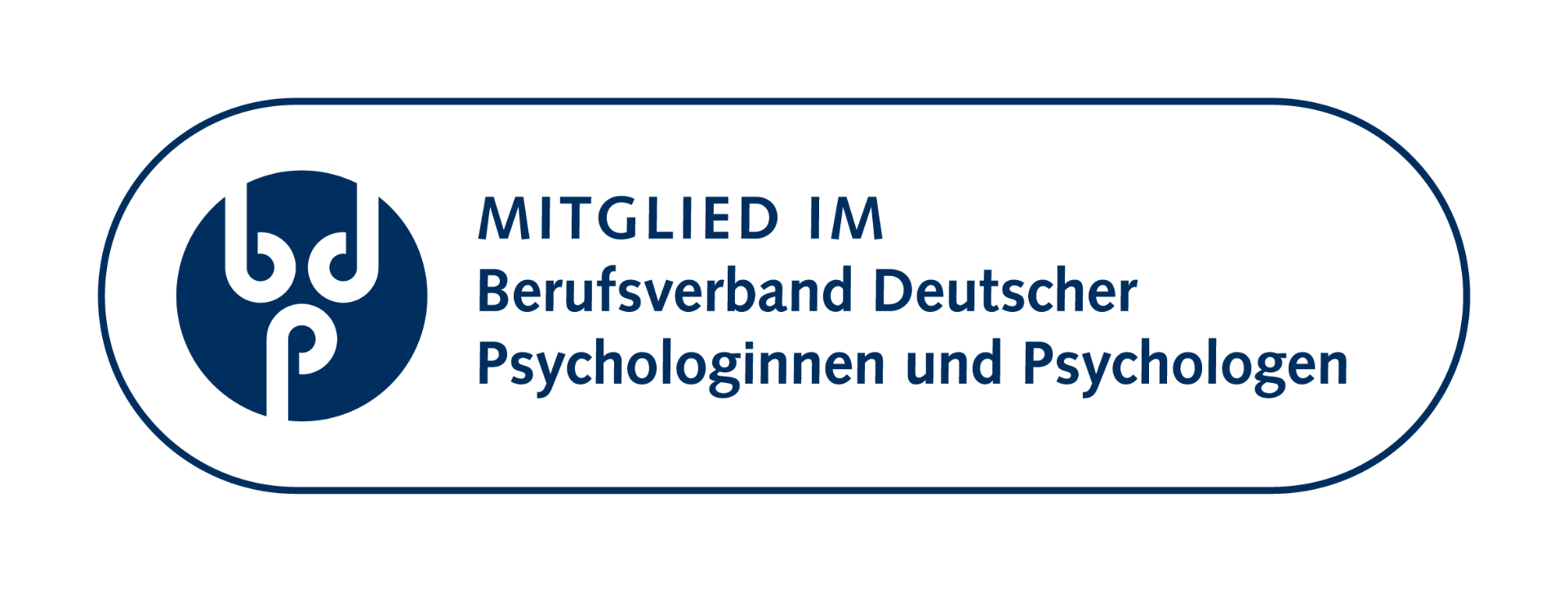Mitglied im Berufsverband Deutscher Psychologinnen und Psychologen (BDP)